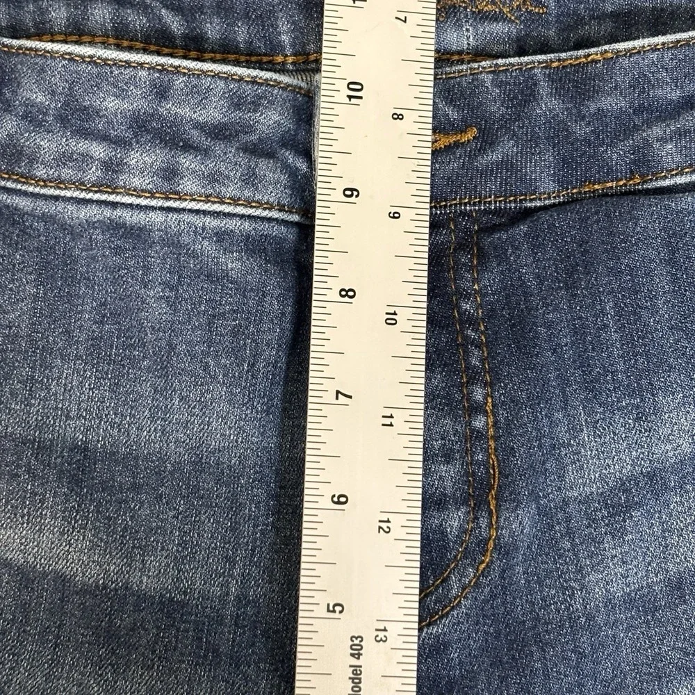 Kut from the Kloth Ankle Straight Leg Jeans‎ Size 14/37x28 Distressed